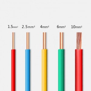 BV 10/16/25mm² 450/750V Oxygen Free Copper PVC Insulated Copper Core Hard Wire