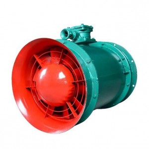 FBY(YBT) 4.7-56.9A 380/660V Взривозащитен пресован локален вентилатор с аксиален поток за мина