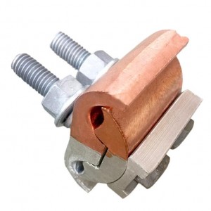 JBTLY 10-400mm² 90*75*75mm Tembaga-aluminium khusus berbentuk paralel trench wire clamp overhead sambungan kabel clamp
