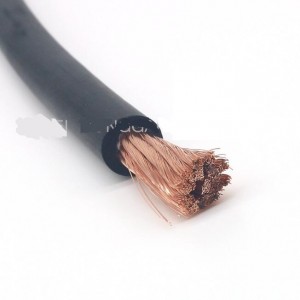 Cable de soldadura elèctrica YH/YHF 200/400V 10-185mm² d'alta resistència de màniga de goma