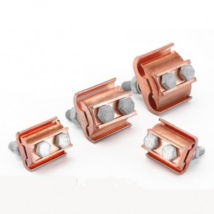 JBTY 10-240mm² 40*34*45mm Copper special-shaped parallel groove clamp cable branch connection clamp