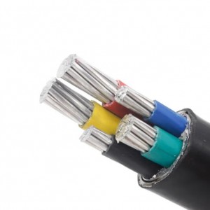 VV/VLV 0,6/1KV 1,5-800mm² 1-5žilový PVC izolácia a opláštený napájací kábel