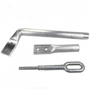 NY 185-800mm² Tension clamp kanggo kawat terdampar paduan aluminium tahan panas