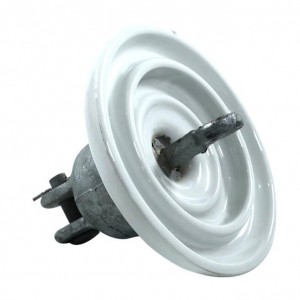 XP/XWP  10-35KV  20-150KN  Outdoor High voltage suspended porcelain insulator for  power overhead lines