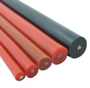 YGC 0.6/1KV 2.5-300mm² 1-5 core na lumalaban sa mataas na temperatura na flame retardant silicone rubber insulated soft copper core power cable