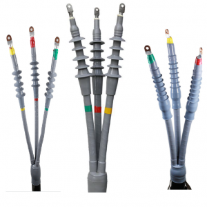 NLS/WLS/JLS 26/35KV 1/3 Core Indoor and Outdoor Silicone Rubber Cold Shrink Cable Termination, Intermediate joint