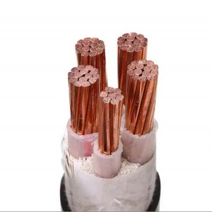 ZR-YJV 0.6/1KV 1.5-400mm² 1-5 core Low voltage flame retardant cross-linked copper core power cable