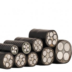 YJHLV(22/82)  0.6/1KV  10-400mm 1-5 core  Aluminum Alloy Tape Chain Armoured Power Cable