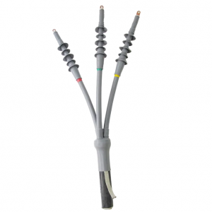 NLS/WLS/JLS 10/15KV 1-3 Cores 25-400mm² Indoor jeung Outdoor Silicone Rubber Cold Shrink Cable Terminasi sareng Intermediate joint