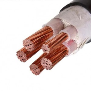 ZR-YJV 0.6/1KV 1.5-400mm² 1-5 nüvəli Aşağı gərginlikli alov gecikdirən çarpaz bağlı mis nüvəli elektrik kabeli
