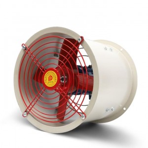 БТ/ЦБФ 220/380В 0.18-7.5КВ Аксијални вентилатор отпоран на експлозију за јак одвод дима и вентилацију у индустријском постројењу
