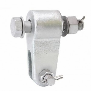 ZBS/ZBD/EB rige 18-62mm 70-1300KN Overhead power line link fittings gaffel & joint hing plaat