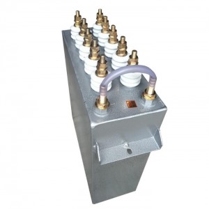 RFM 0.375-1.2KV 180-1000kvar Sab Hauv Tsev High Voltage Dej Txias Reactive Compensation Hluav Taws Kub Kub Capacitor