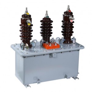 JLS 3/6/10KV 5A outdoor oil-immersed high-voltage power metering box three-phase three-wire combined transformer