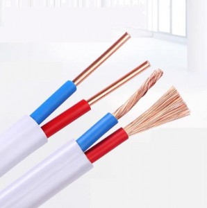 BVVB  1.5/2.5/4/6mm²  450/750V 2/3 CORE   Home improvement special copper core flat sheathed wire
