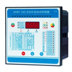 JKWF 220-380V 0.1-5.5A pouvwa reyaktif konpansasyon otomatik kontwolè kondansateur kabinè konpansasyon otomatik