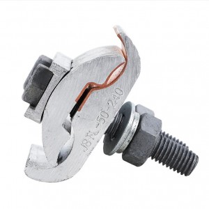 JBTLY 10-400mm² 90*75*75mm Copper-aluminum espesyal na hugis parallel trench wire clamp overhead cable connection clamp