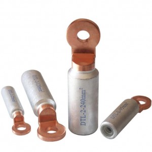 DTL-2  8.2-12.8mm 16-630mm² Export type copper aluminum transition connecting wire terminal cable lug