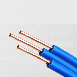 (ZR)BV 1.5/2.5/4/6mm² 450/750V Low-voltage flame-retardant single-core copper wire para sa home improvement engineering