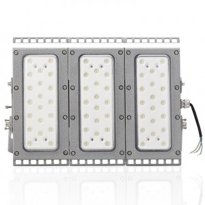 BAD 85-265V 10-600W Eksplodrezista LED-verŝlumo por Fabriko Alta potenco projekcia lampo