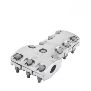 TL  185-630mm²  22-34.5mm  The pressure plate type T-connectors for single conductor of bolt type