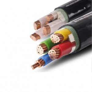 YJV 0.6/1KV 1.5-400mm² 1-5 inti Buatan China Overhead tipe kabel listrik inti tembaga XLPE