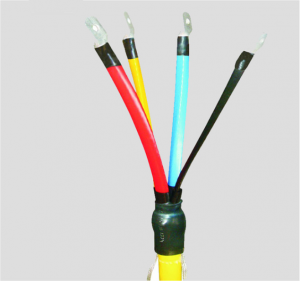 SY 0.6/1KV 2-5 Cores 10-400mm² Low Voltage Heat Shrinkable Cable Termination Cable Accessories