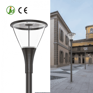 cE ROHS aluminum Led pole top light 30w 40w 60w 90w garden lighting pole mounted fixture