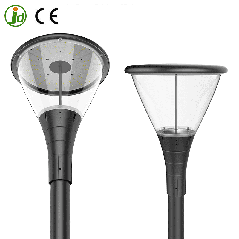LED aluminium street lamp post 30w 60w 100w post top Led garden lights Featured Image