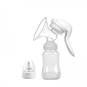 D-188 High Quality Portable Manual Breast Pump na may Silicone Pipe