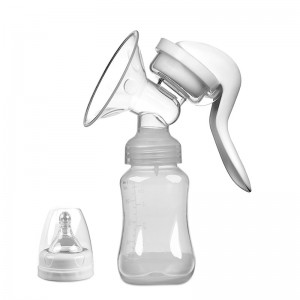 D-188 High Quality Portable Manual Breast Pump with Silicone Pipe