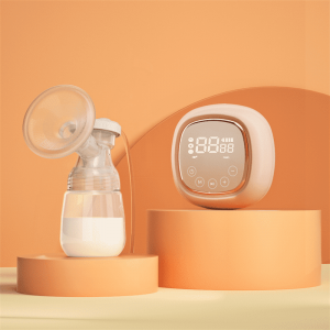 D-116 Trendiga produkter Hälsosam LCD-skärm Nevi Feeding dubbel elektrisk bröstpump BPA-fri godkänd bröstpump
