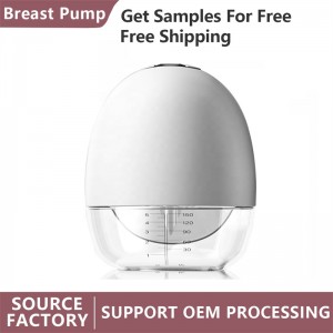Electric Portable Wearable Hands Free Wireless Breast Pump Cup