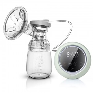 DQ-S008 Food Grade Double Electric Massage Breast Pump