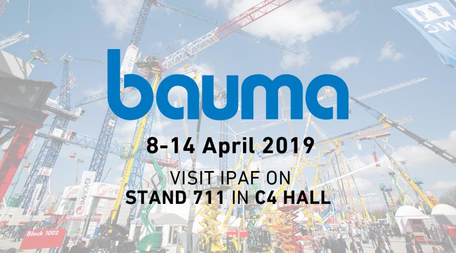 IPAF (International Aerial Work Platform Association) will host the 2019 Global Safety Campaign at BAUMA