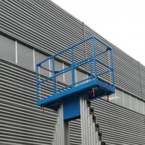 Double Mast Single Man Hydraulic Aluminum Alloy Lift