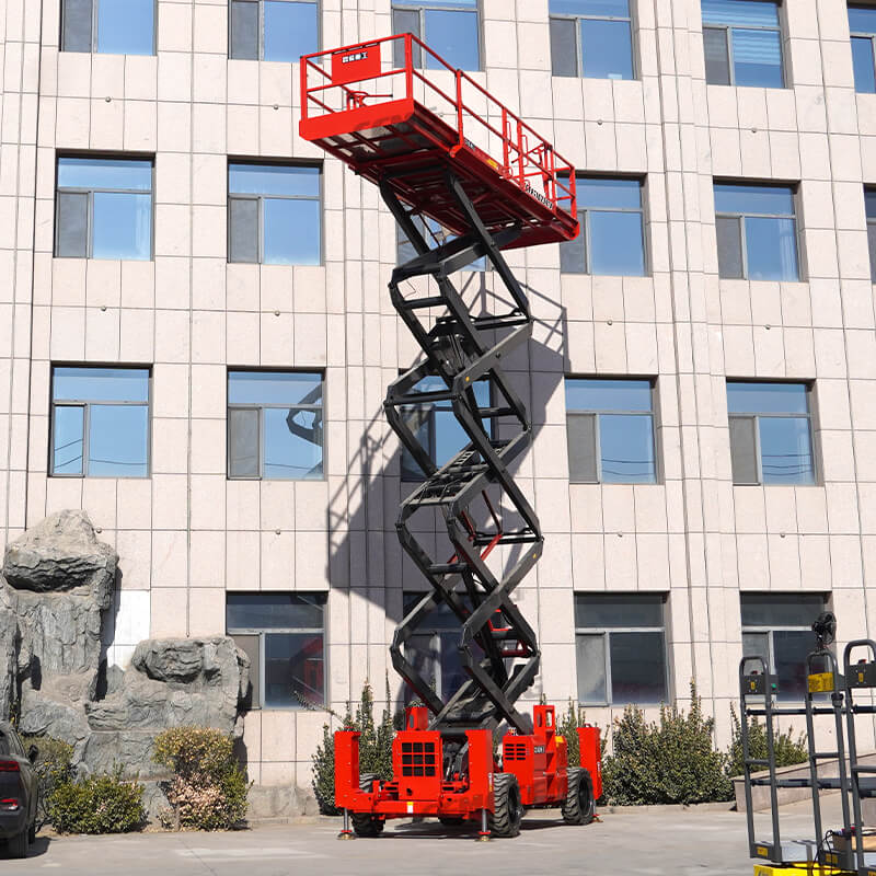How much does a scissor lift cost？ New and used , based on platform height