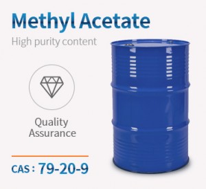 Methyl Acetate CAS 79-20-9 Ogo dị elu na ọnụ ala dị ala