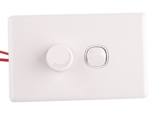 Australia Rotary dimmer switch 300VA led dimmer with switch
