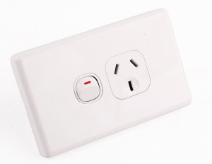 SAA Certificate 250V 10A Electrical Single  Wall Socket DS613