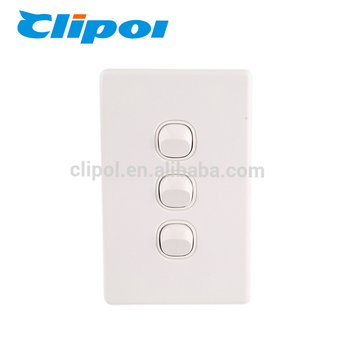 China manufacturers hotel vertical thin electrical sockets and switches for hotel