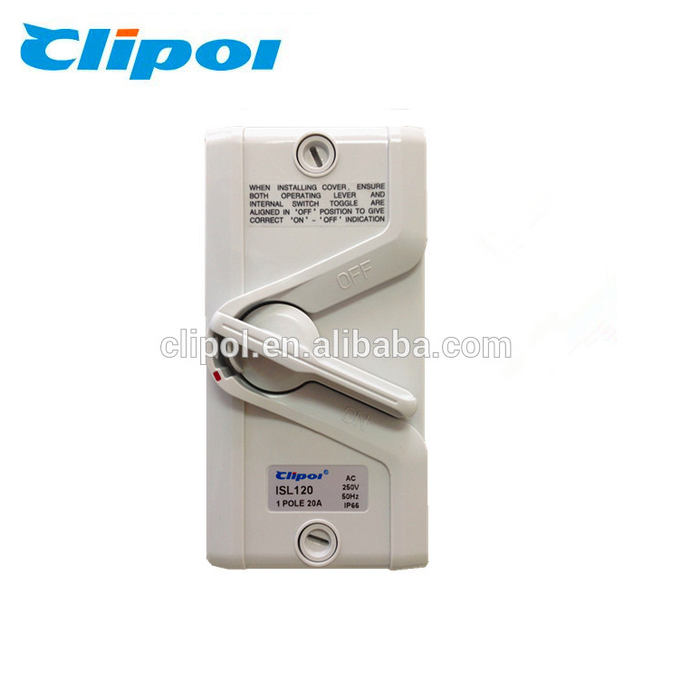 WP Isolator Switch 4Pole 20A CE SAA approval