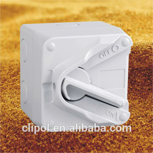 Australia outdoor style mini Isolating Switches 1pole 20A mini isolator Clipol