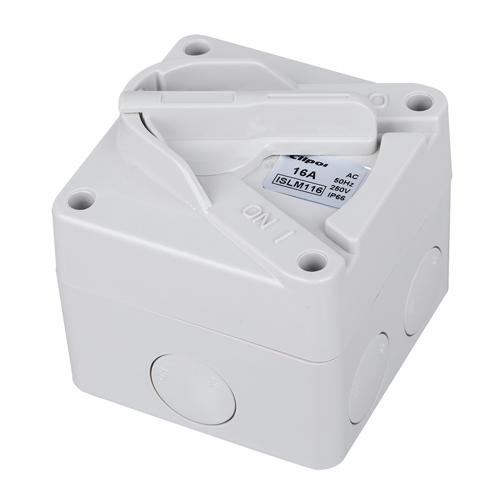 AS/NZS standard MINI isolating switch IP66 weatherproof switch 1P 20A 250V ISLM120 Featured Image