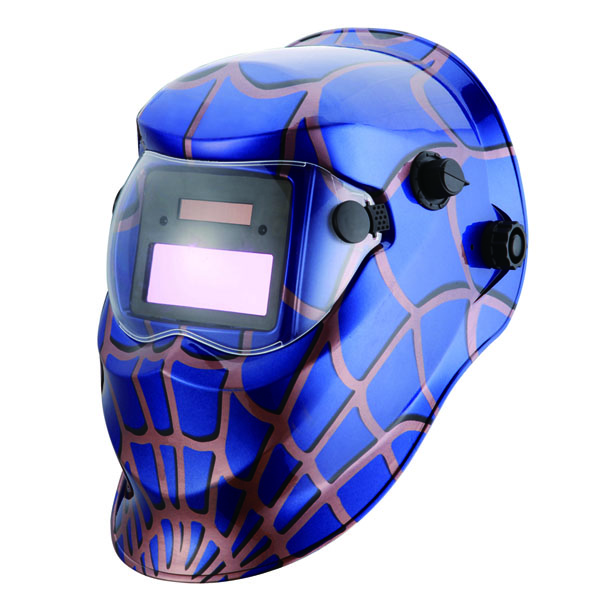 Solar Powered Batmam Welding Helmet For MIG TIG MMA Welder detail pictures