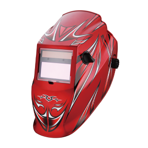 Водечки производител за автоматско затемнување заварувачки шлем со шема во боја (6A1009)