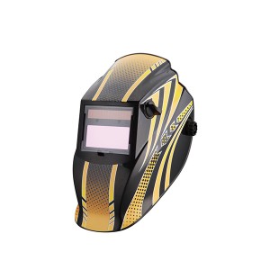 Desain Profesional Tiongkok Cetak Stiker Helm Las/Masker Las Pelindung Penggelapan Otomatis
