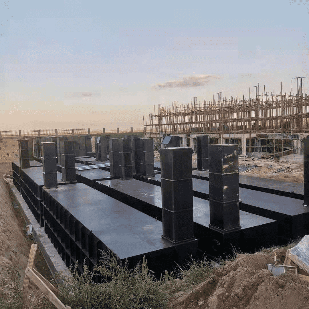Rioolsuiweringstoerusting – begrawe geïntegreerde riooltoerusting