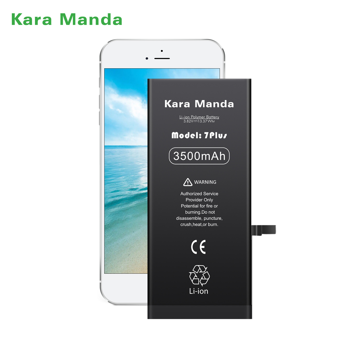 Kara Manda wholesale iphone 7plus high capacity battery