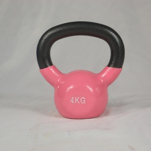 Vinyl Coated Kettlebell Weights, Available Kettlebells for 4KG/10LB 6KG/15LB 8KG/20LB 16KG/35LB 18KG/40LB 20KG/45LB Weight Strength Training Home Gym Cross fit Equipment